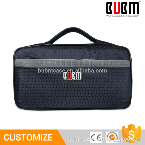 BUBM high capacity durable nylon cool blue cd case with car cd holder